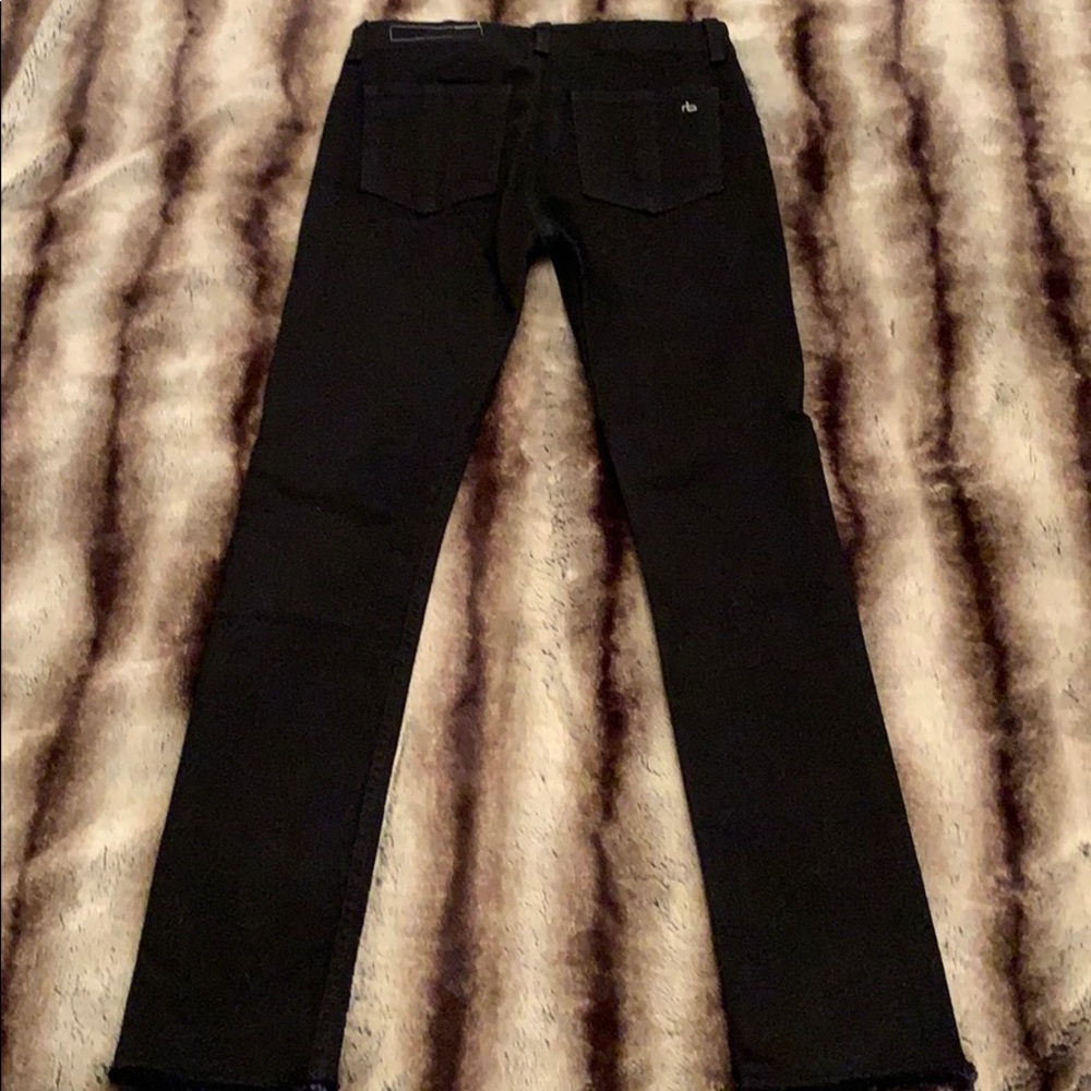 Rag & Bone Denny High Rise Ankle Skinny Jeans - Picture 7 of 10